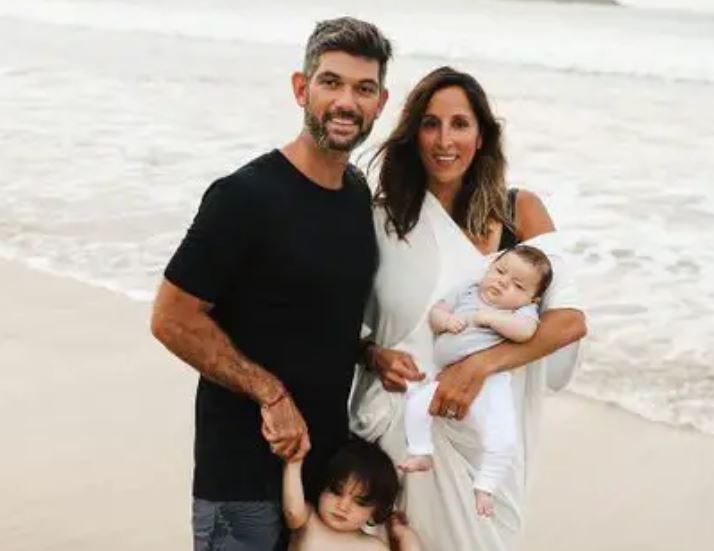 Yasmin with her husband and their children