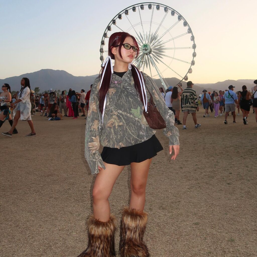 Baby V in Coachella Fest