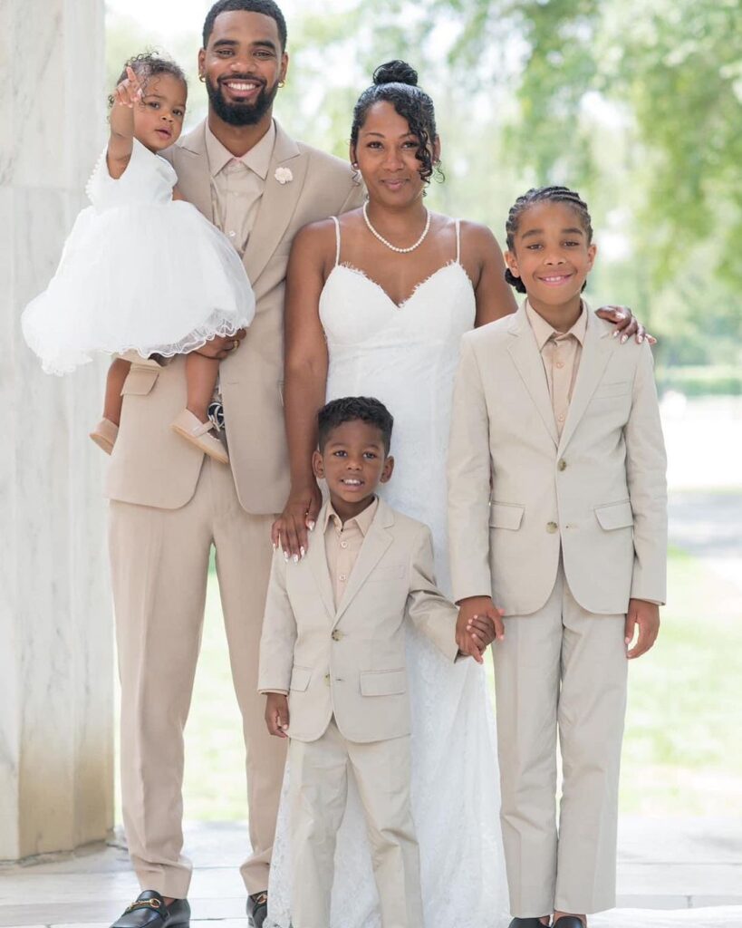 Blake Bozeman with his lovely Family